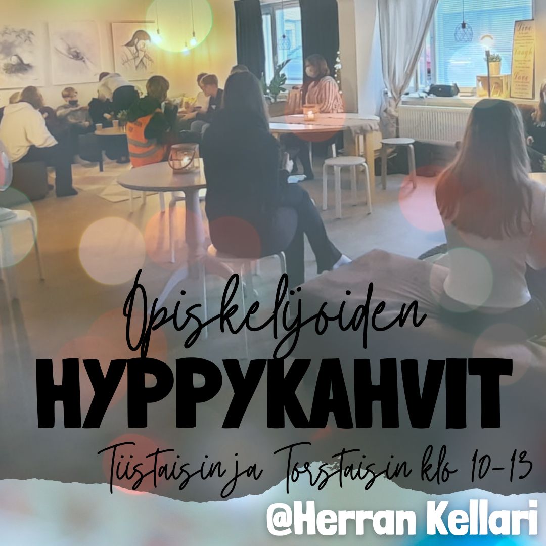 kuvassa mainos hyppykahveista
