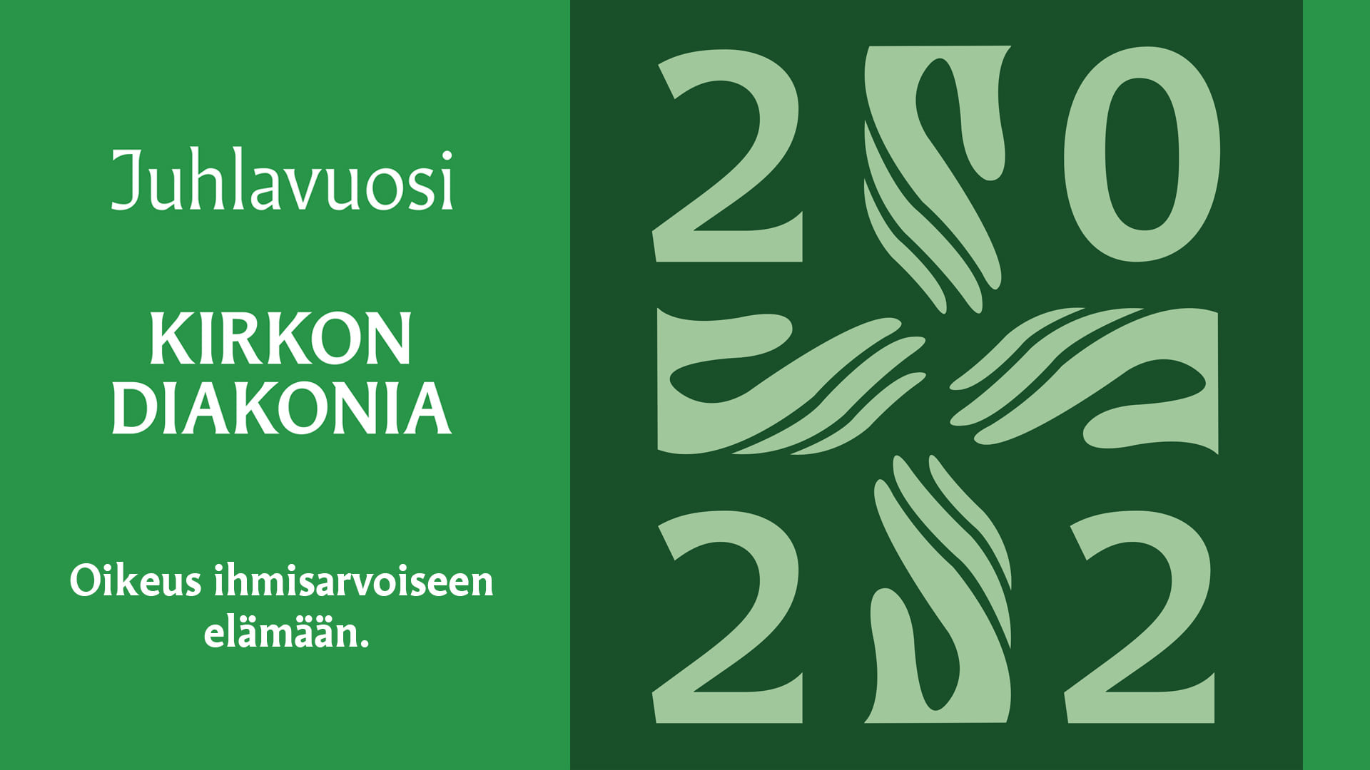 Diakonia 150 v. juhlavuoden logo
